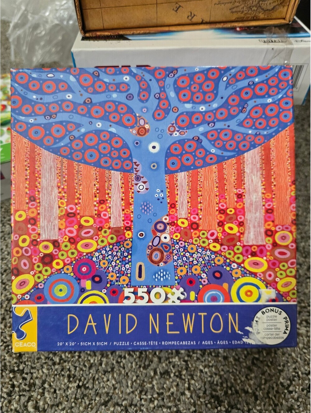 Ceaco David Newton 550-Piece Puzzle